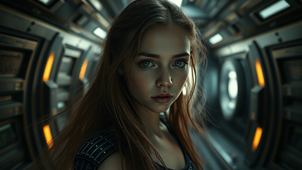 AI Girl Sarah Design