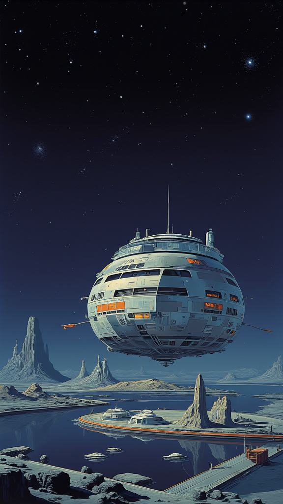 <lora:ck-70sScifi:1>, ck-70scf, a photograph,
a spacecraft in the docks, scenery is a starry night <lora:ck-70sScifi:1>, ck-70scf, a photograph,
a spacecraft in the docks, scenery is a starry night