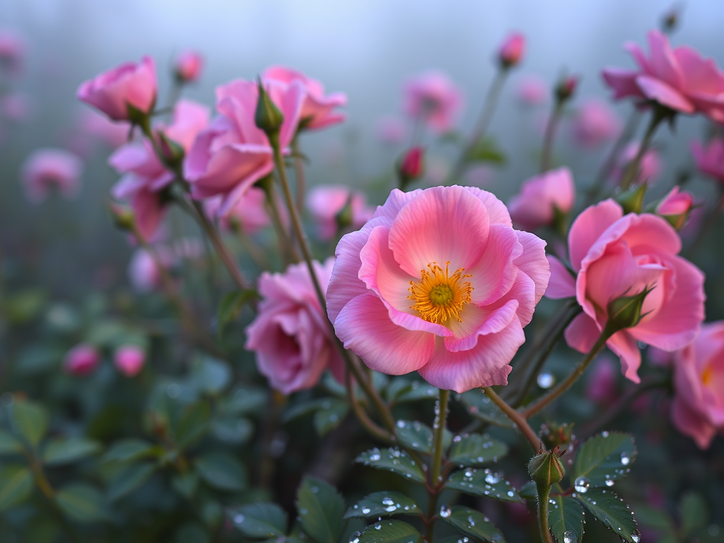 Rosy dew color palette inspiration