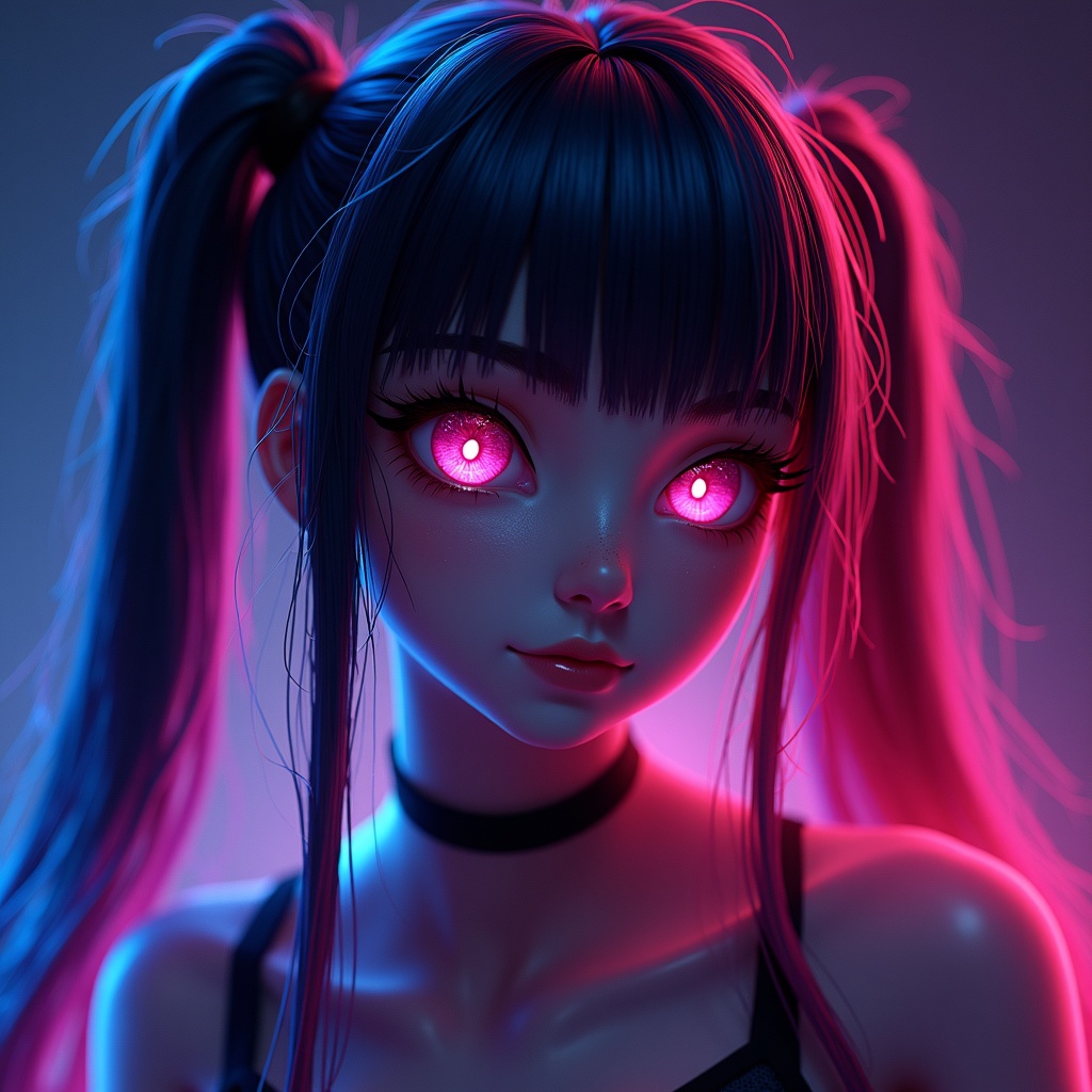 Digital Portrait Long Art