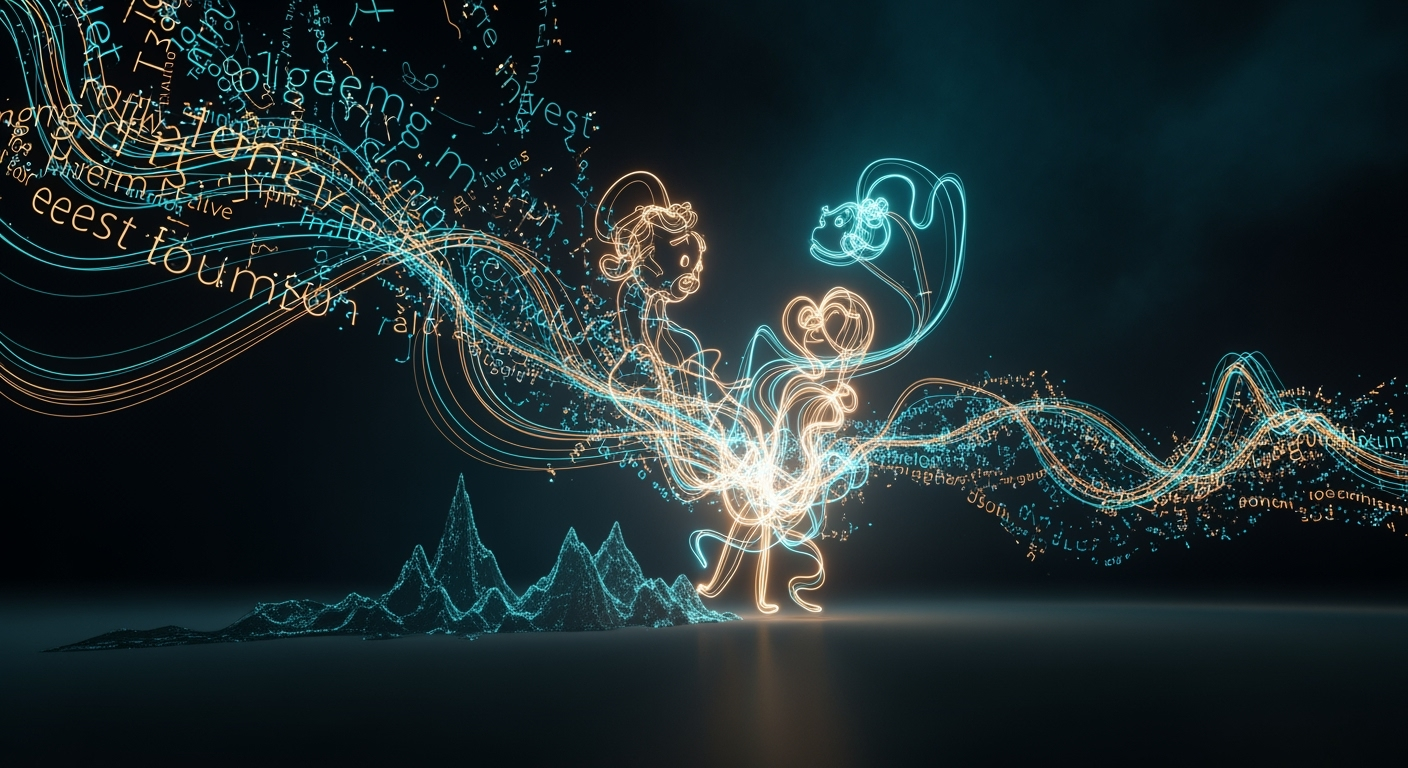 Scripts become animation, no rigging required - Feature illustration