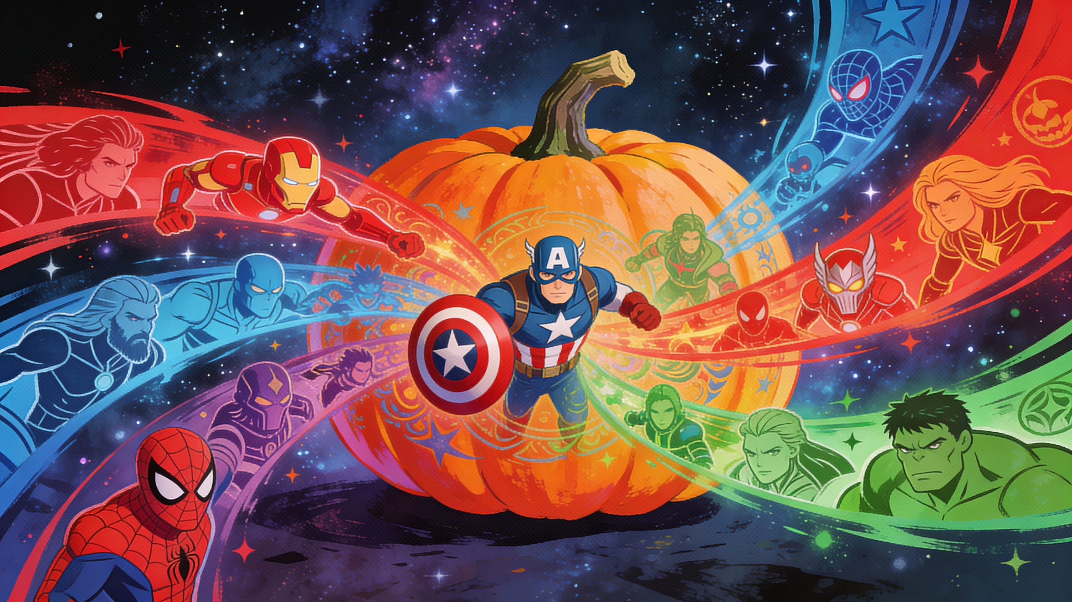Unlimited Marvel-Themed Variations - Feature illustration