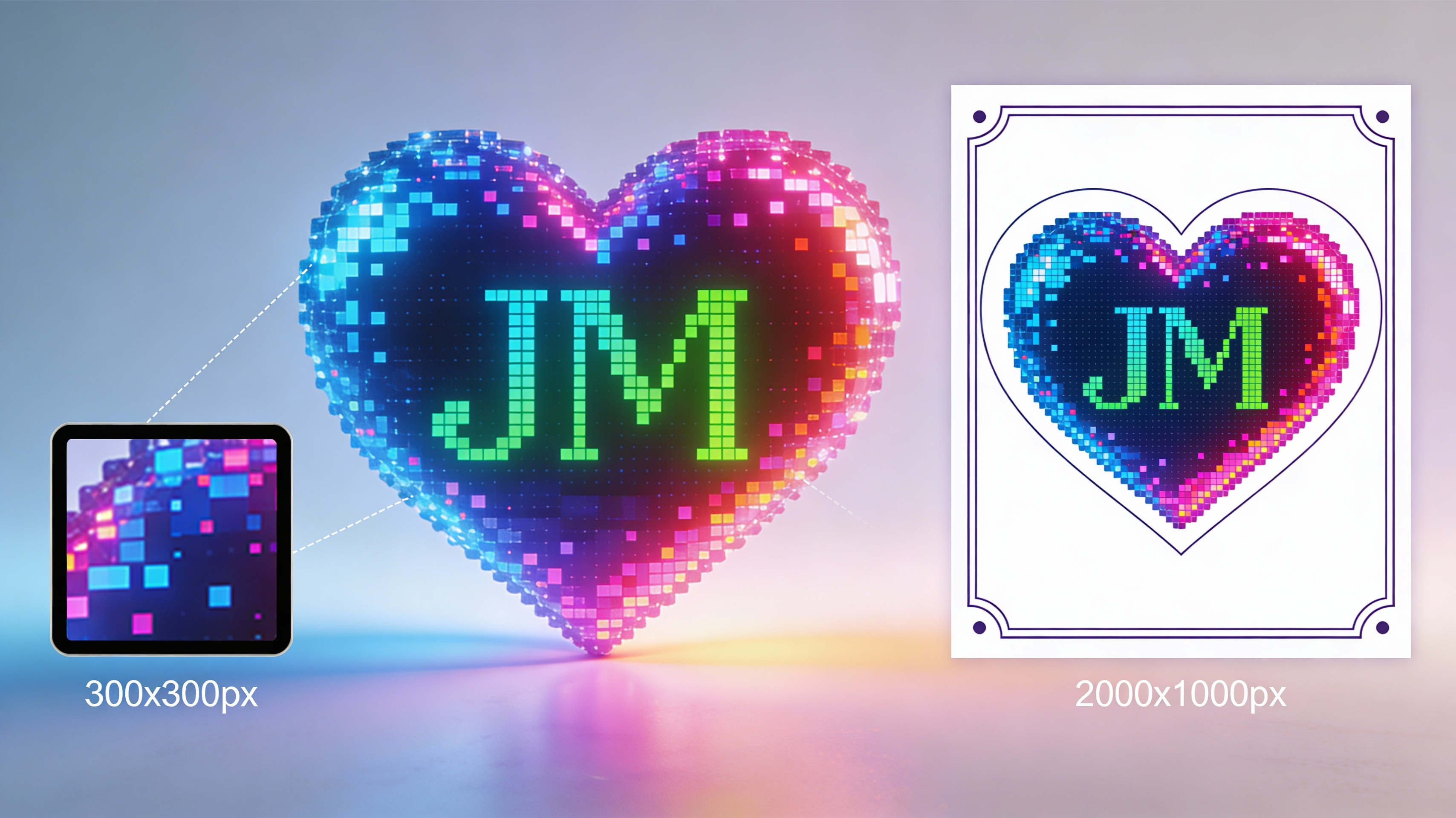 High-Resolution Outputs - Feature illustration