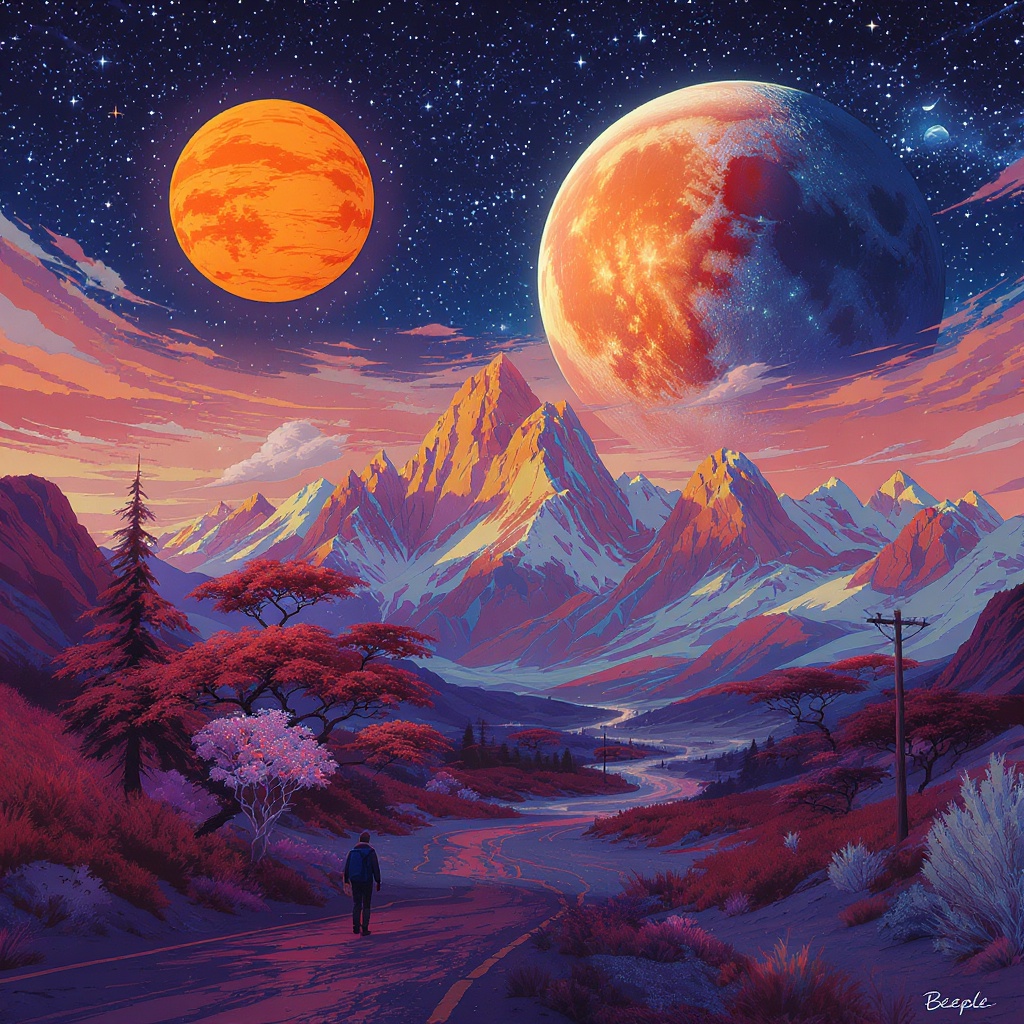 AI Traveler Strolls Design