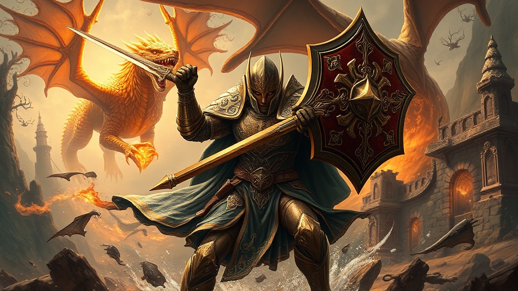 AI Dungeons Paladin Design