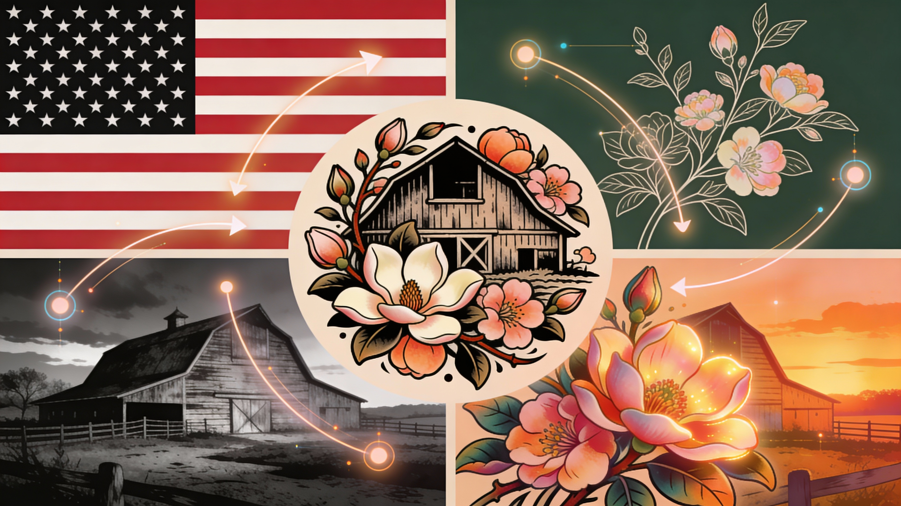 Multi-Style Southern Adaptations - Feature illustration