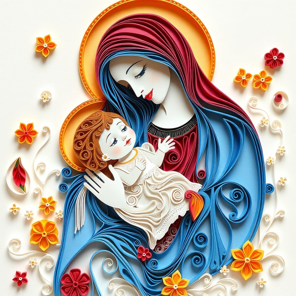 Generated Paper Quilling