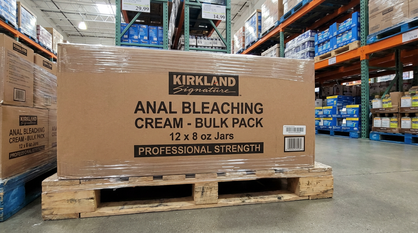 Kirkland Signature Bulk Pack In Warehouse Aisle
