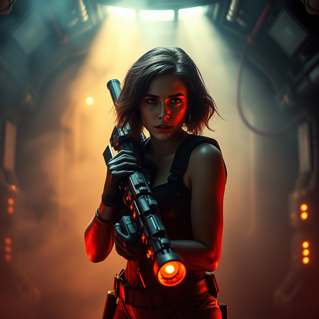 Ellen Ripley Stands Art