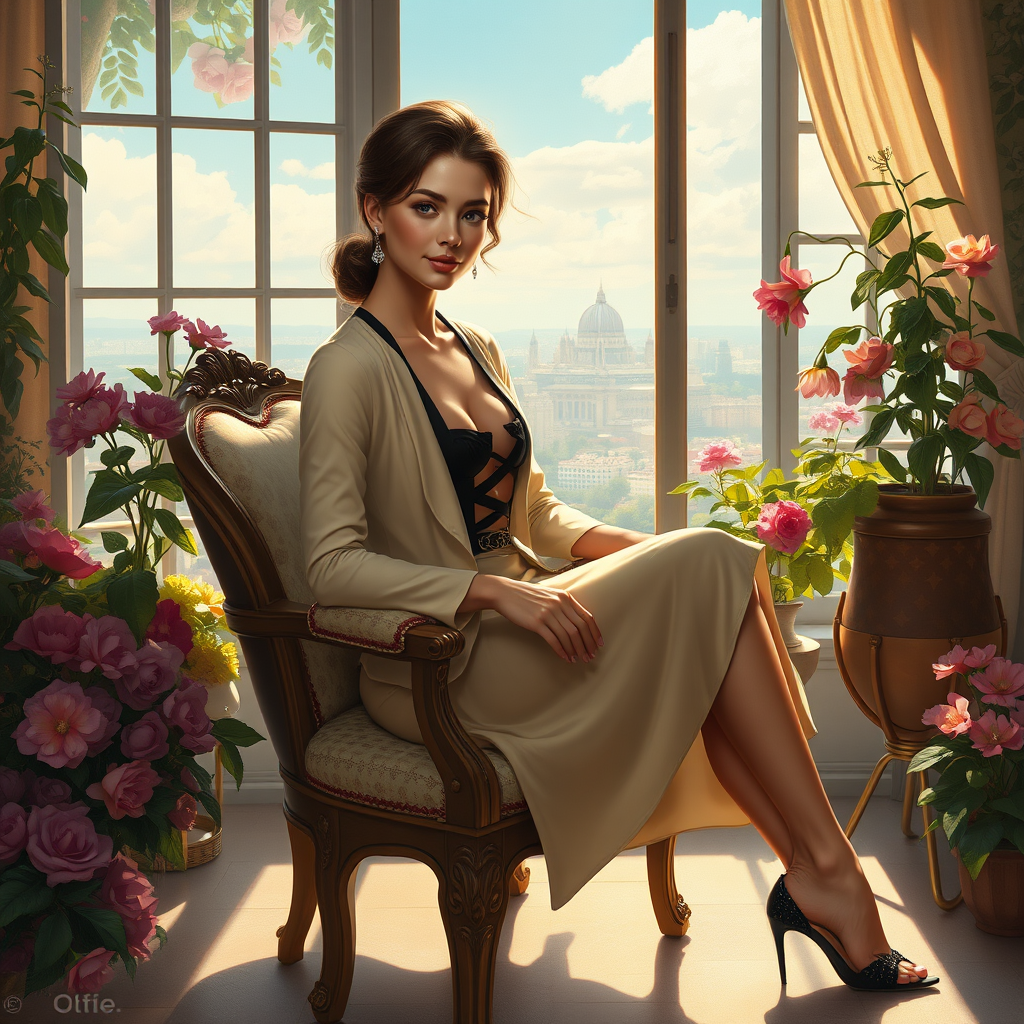 AI generated image on BasedLabs