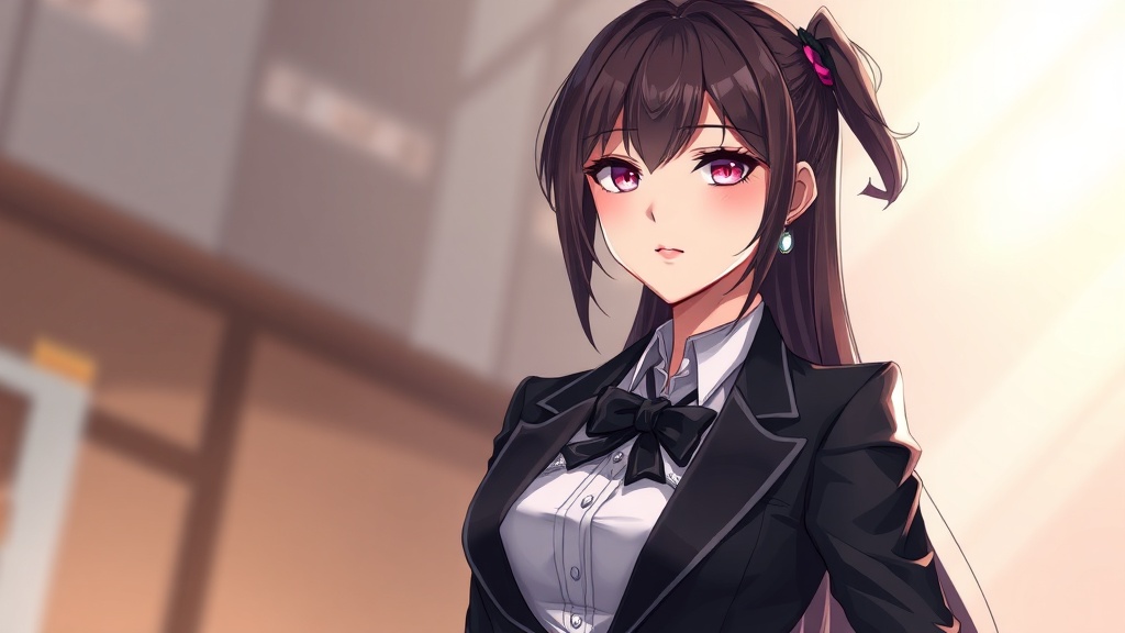 Anime Waifu Business Art