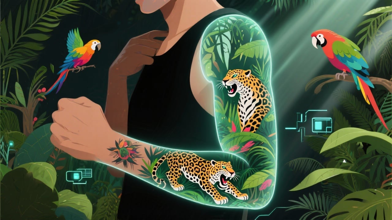 Visualize Your Tattoo - Feature illustration