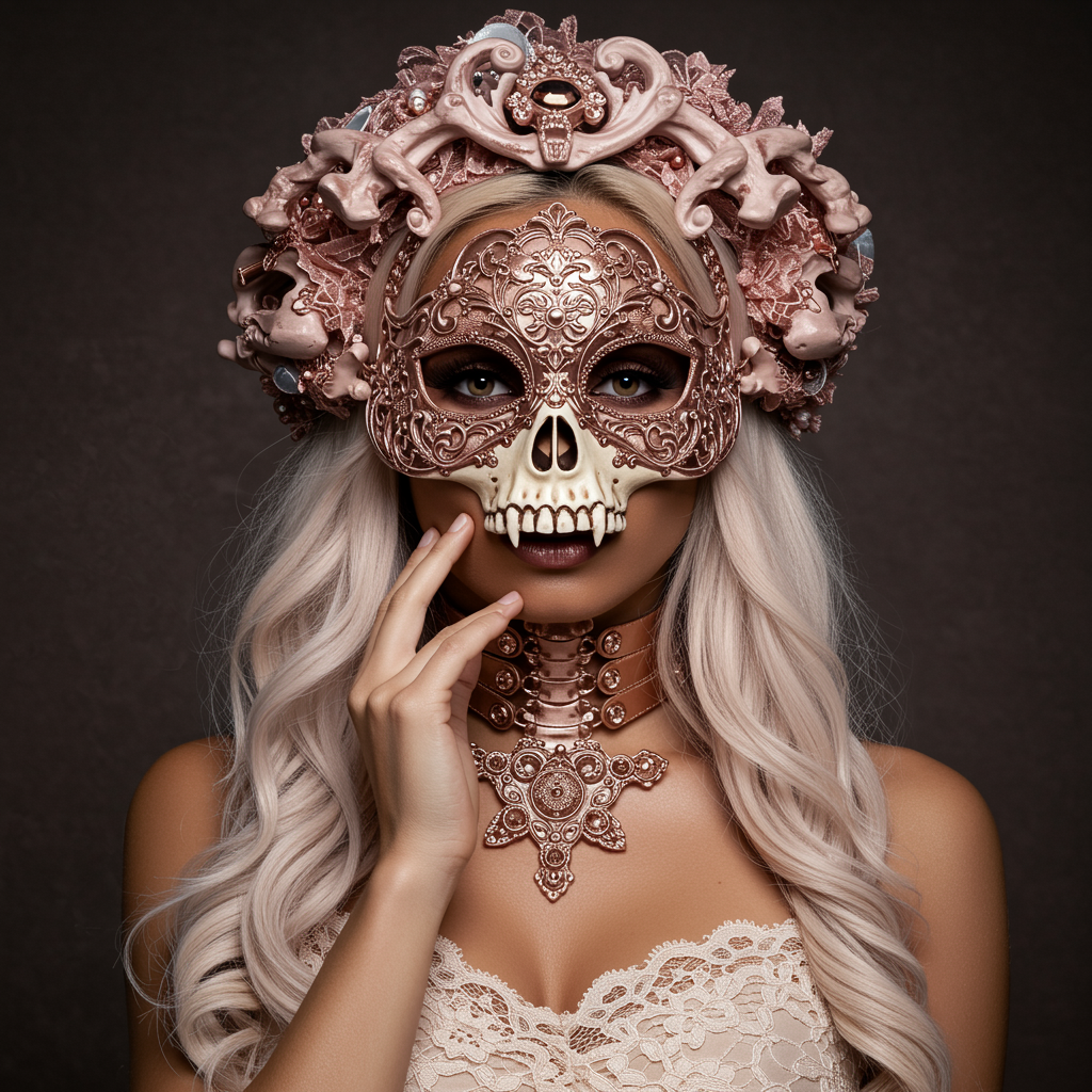 Photo Portrait Adorned Art