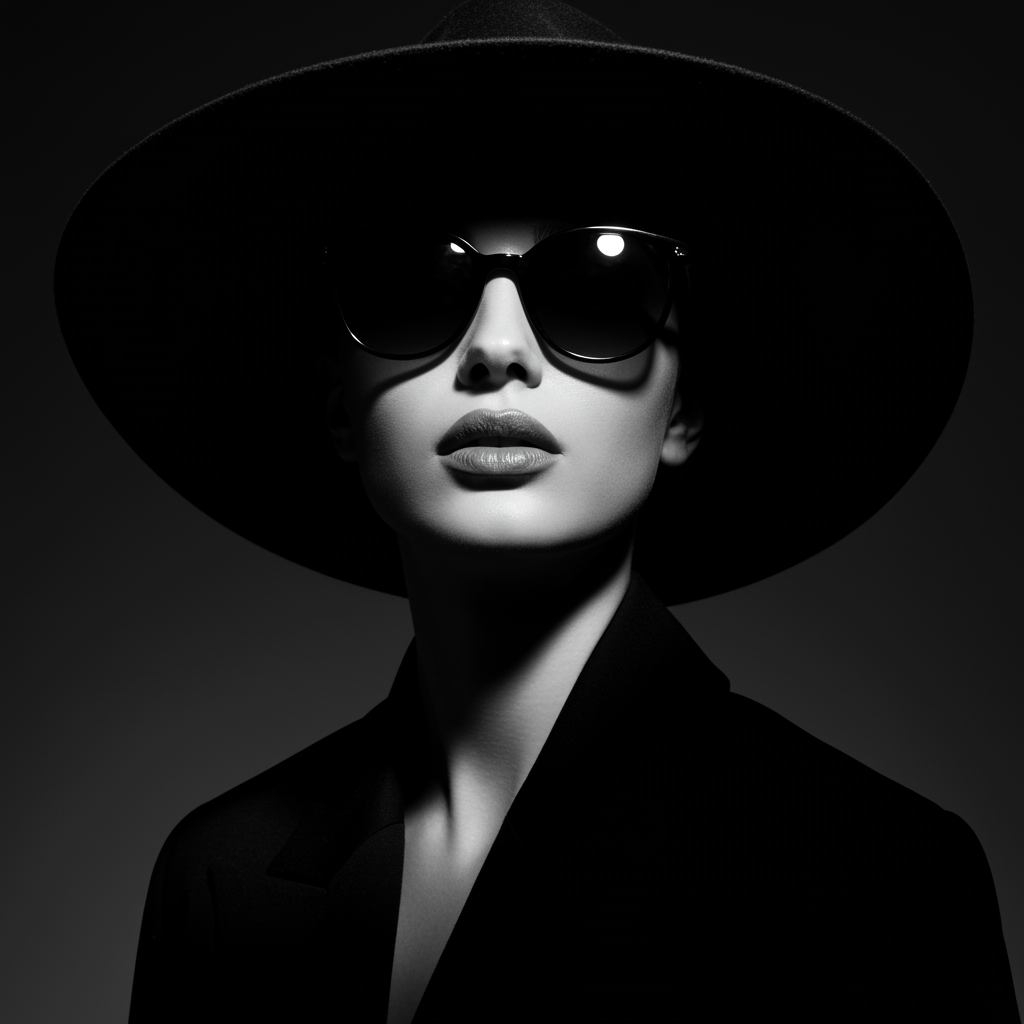 Generated Black Sunglasses