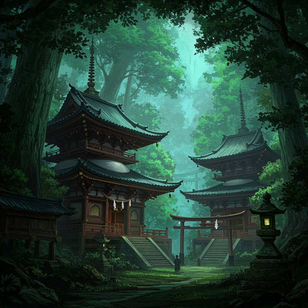 Japan Serenity Captured Artwork