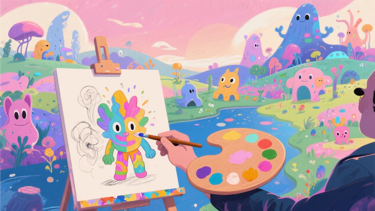 Unique Dandy's World Style - Feature illustration