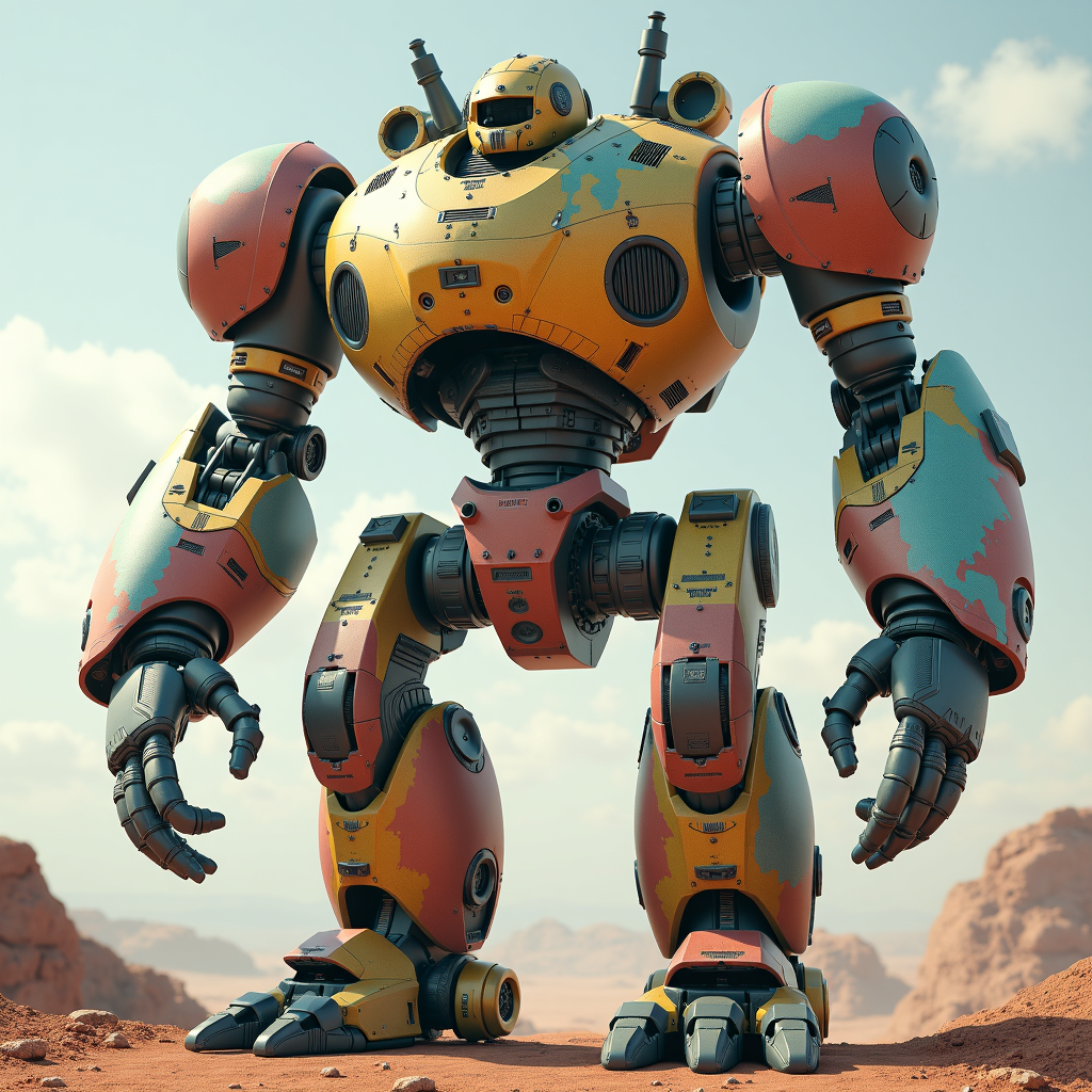 AI Giant Robot Design