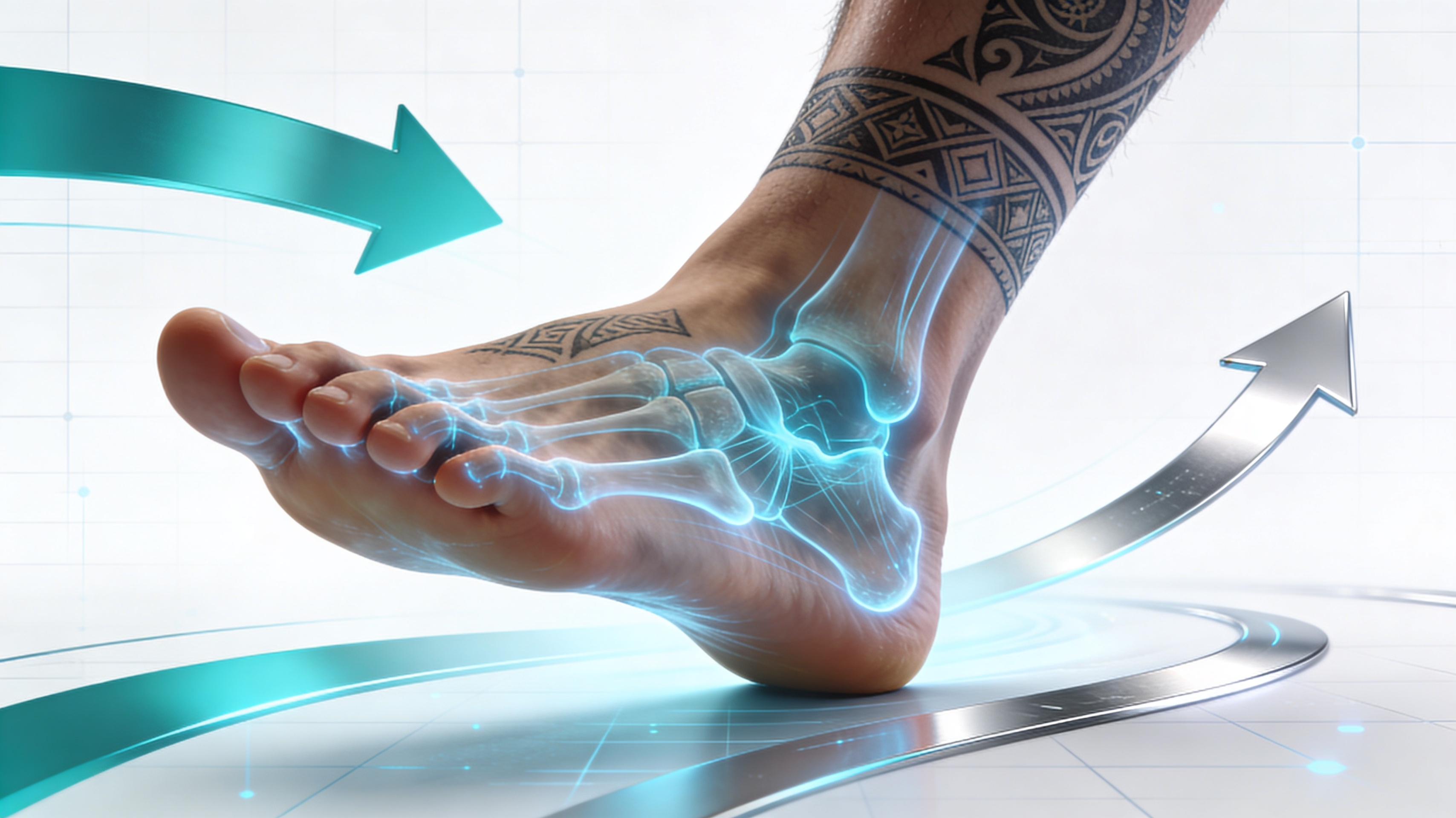 Anatomically Accurate Foot Mapping - Feature illustration
