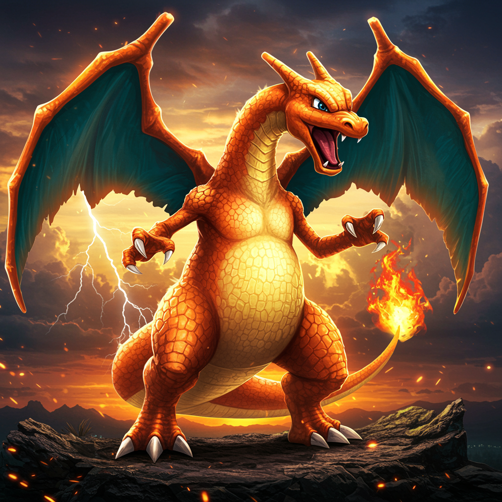 Hyper-realistic Pokémon, High-resolution Artwork