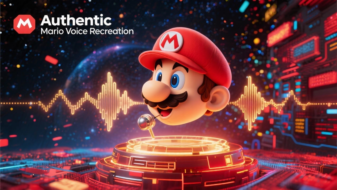 Authentic Mario Voice Recreation - Feature illustration