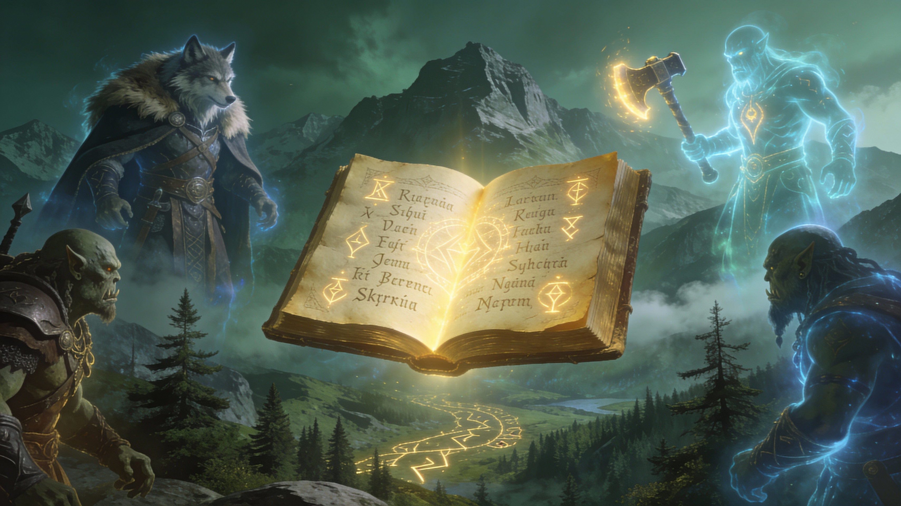 Lore-Perfect Name Generation - Feature illustration