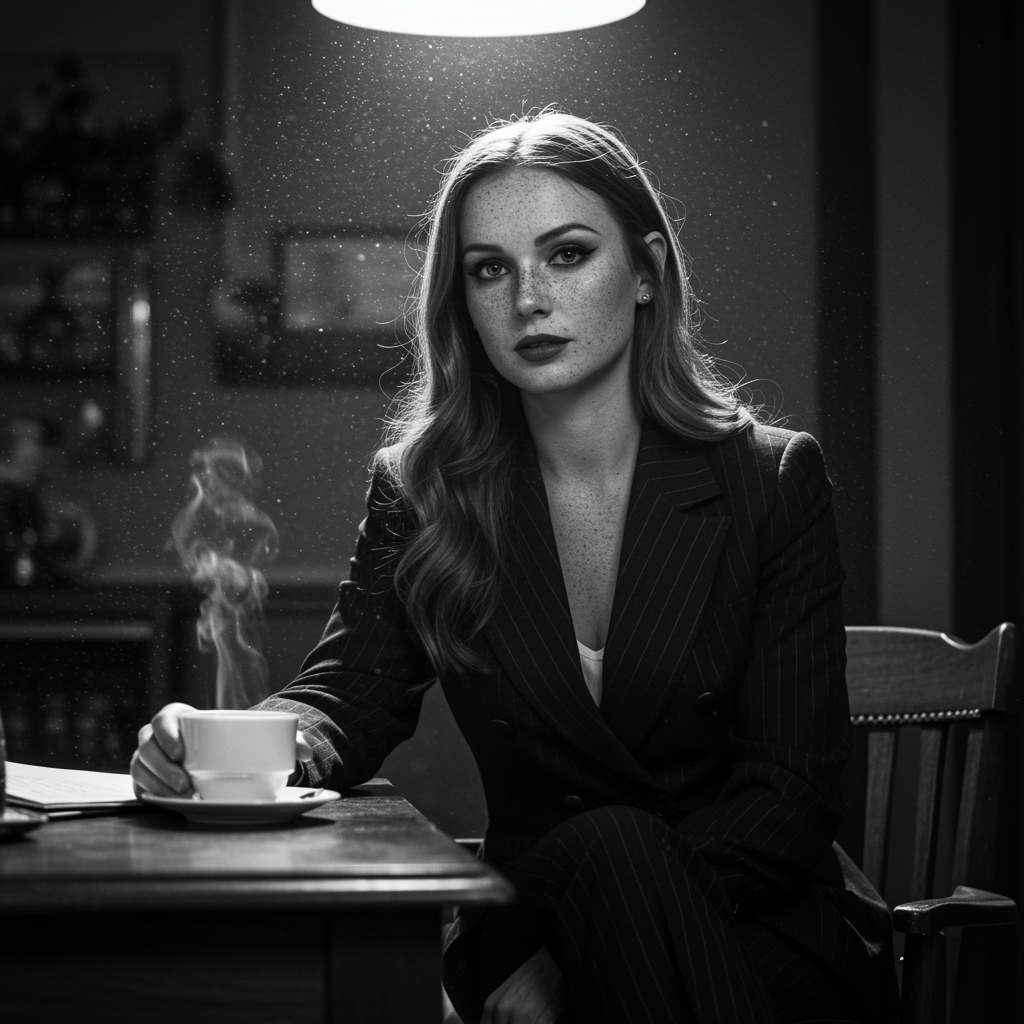 Black Film Scene Art