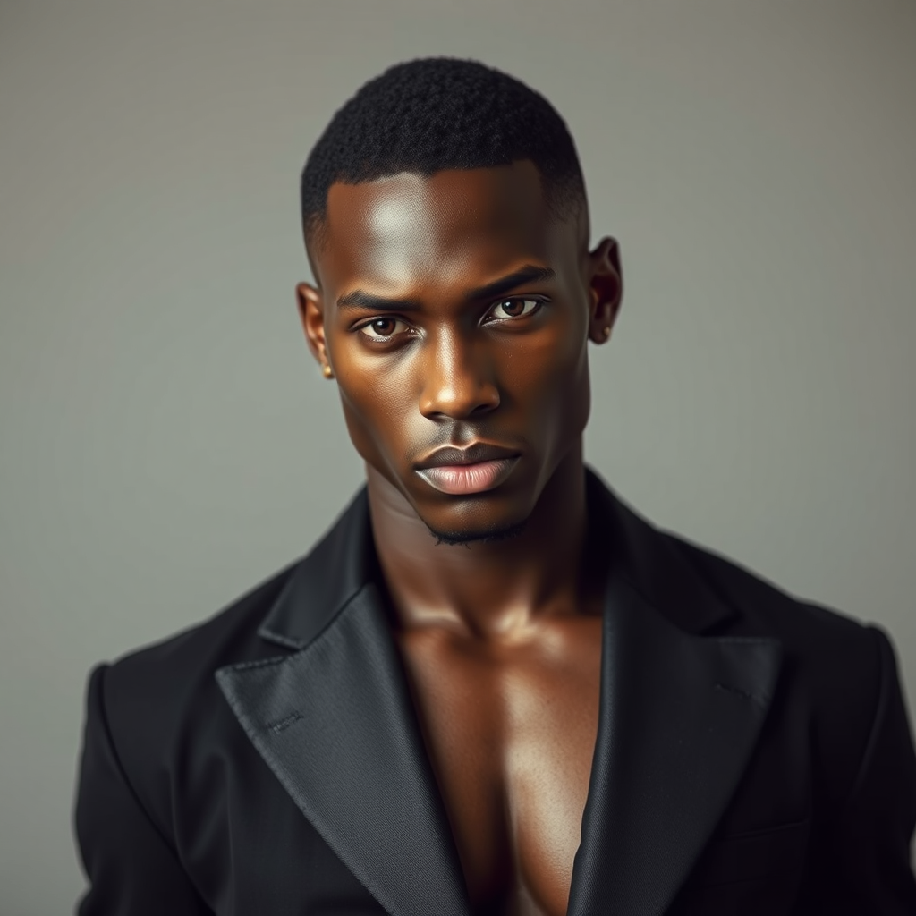 Strikingly Exotic Male Artwork