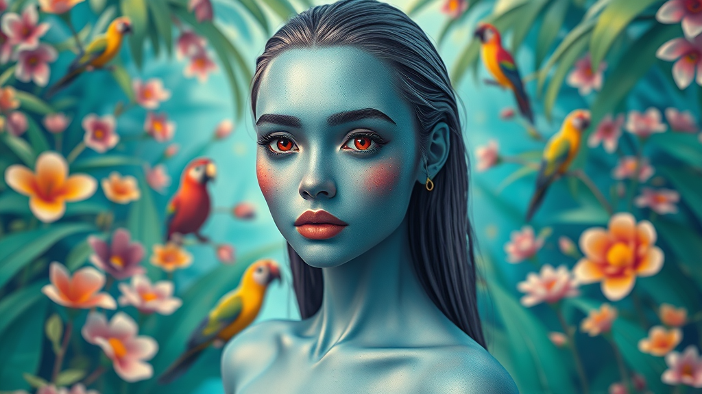 AI generated image on BasedLabs