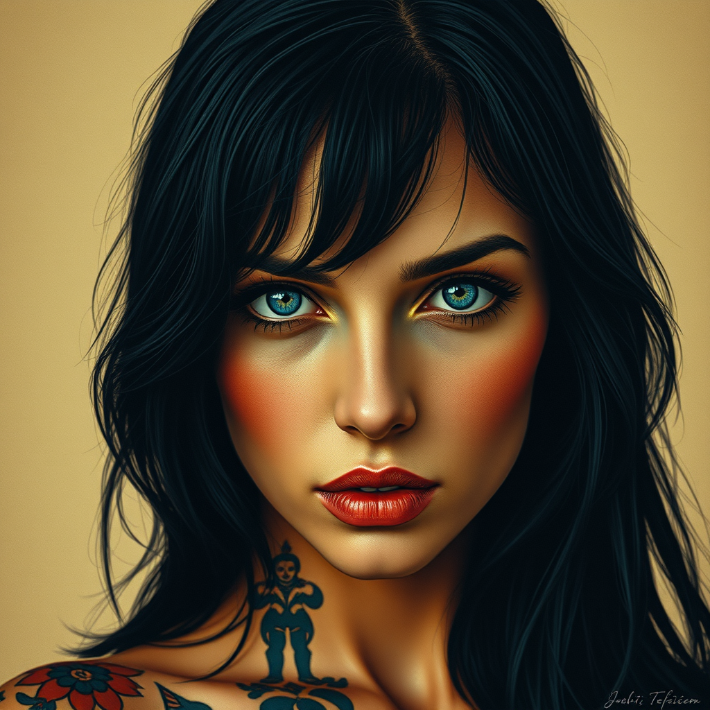 AI generated image on BasedLabs