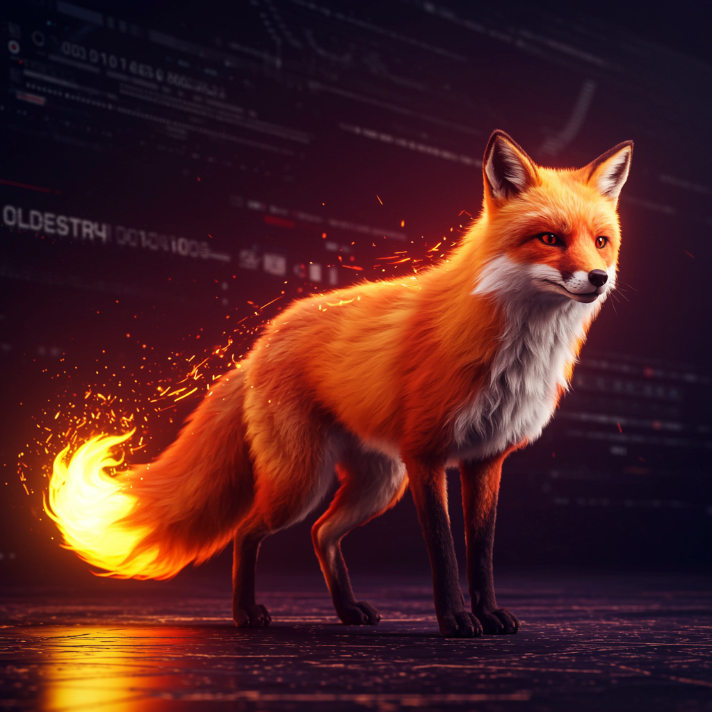 AI Animated Fox Design