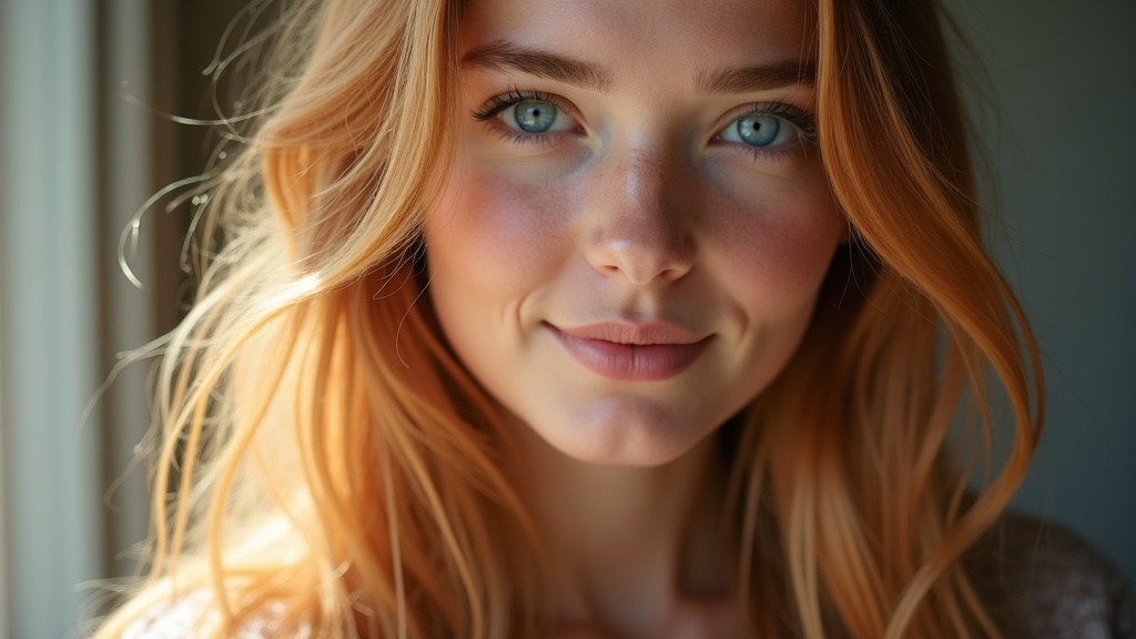 Portrait Young Woman Art