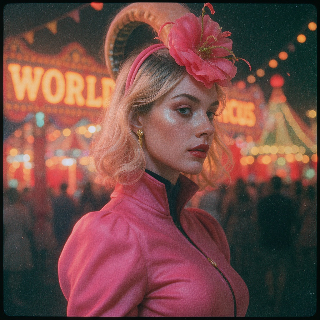 Retro-futuristic Depiction Circus, Art