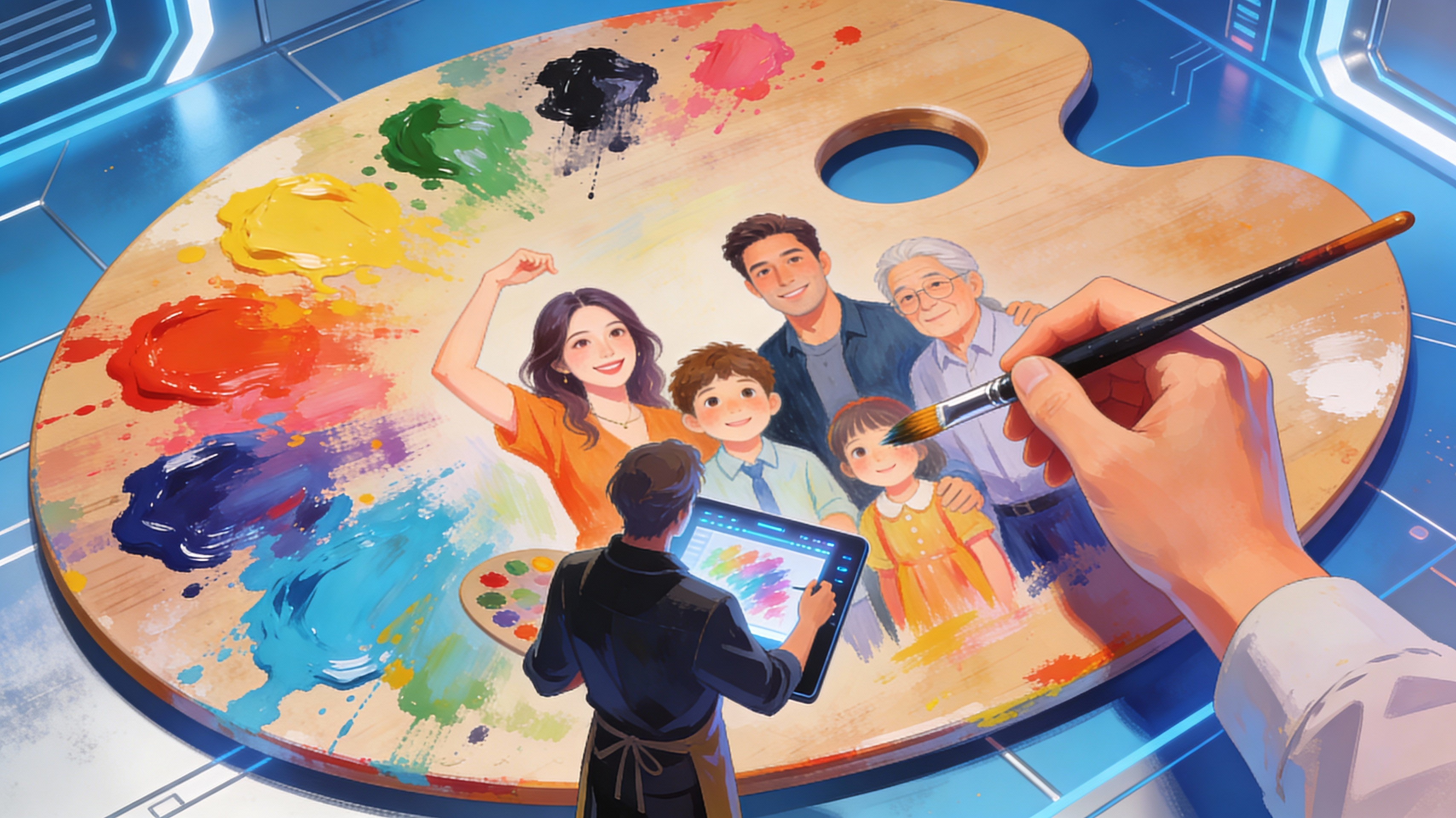 Complete Creative Control - Feature illustration