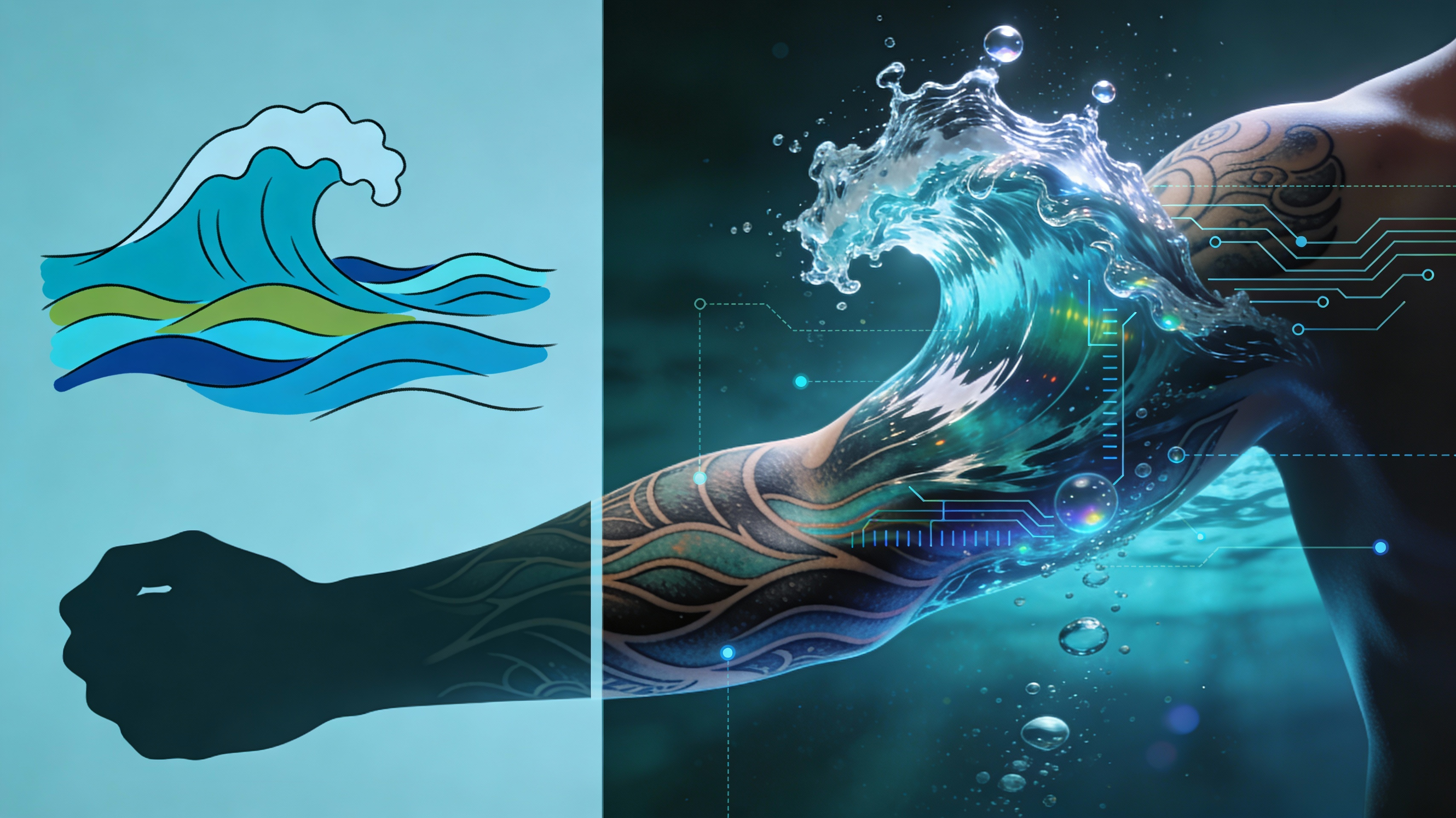 Anatomically Accurate Water Physics Engine - Feature illustration