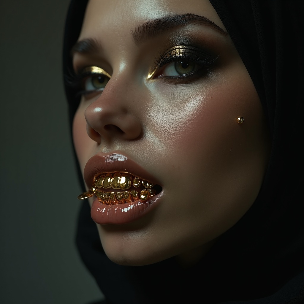 Generated Jawline Adorned