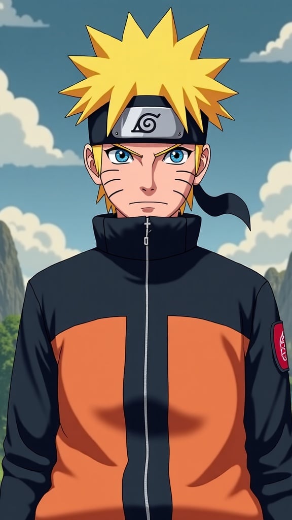 Naruto Mostrando Sus Poderes