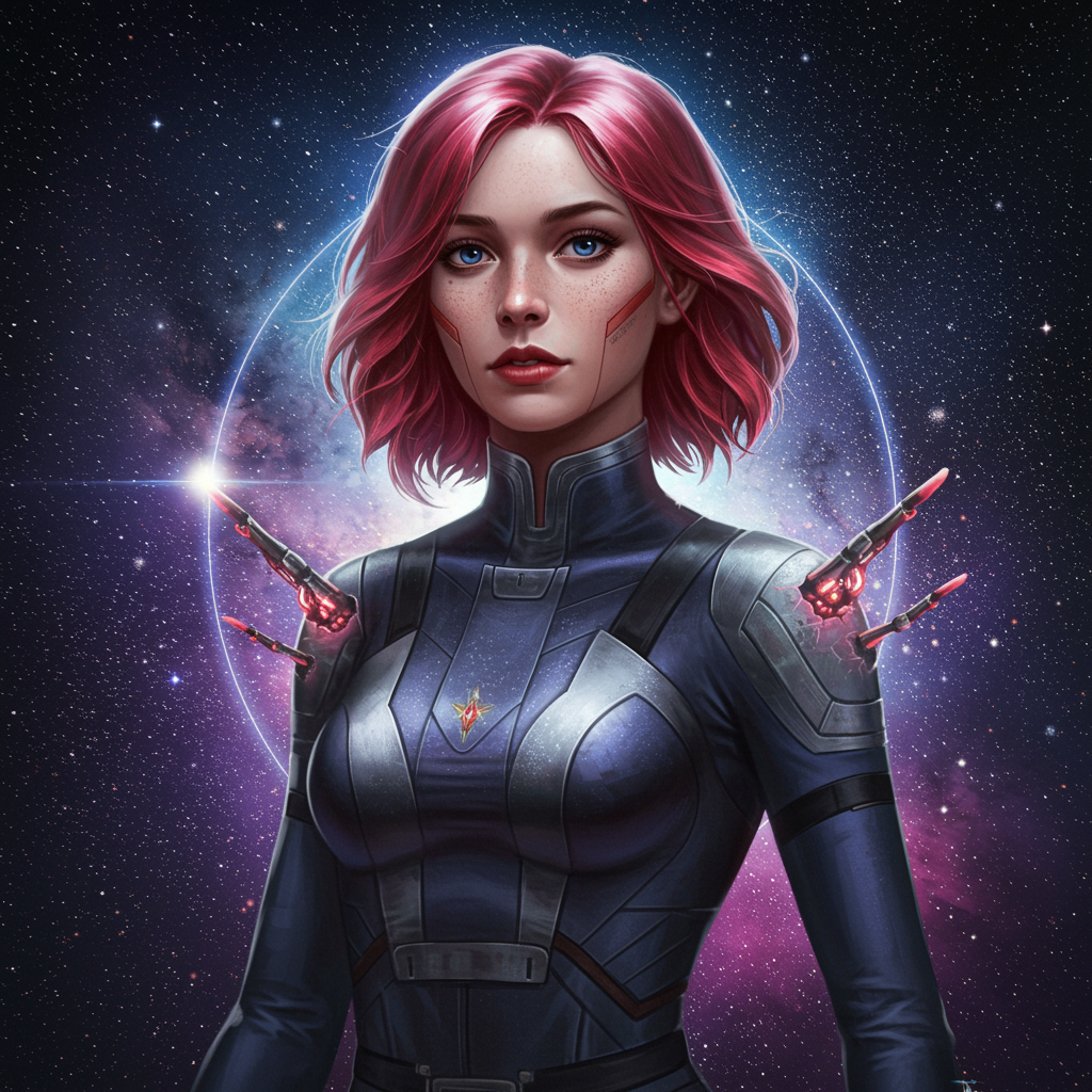 Woman Portrait, Set Art