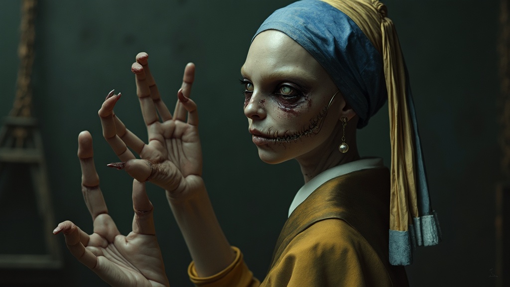 Generated Version Earring