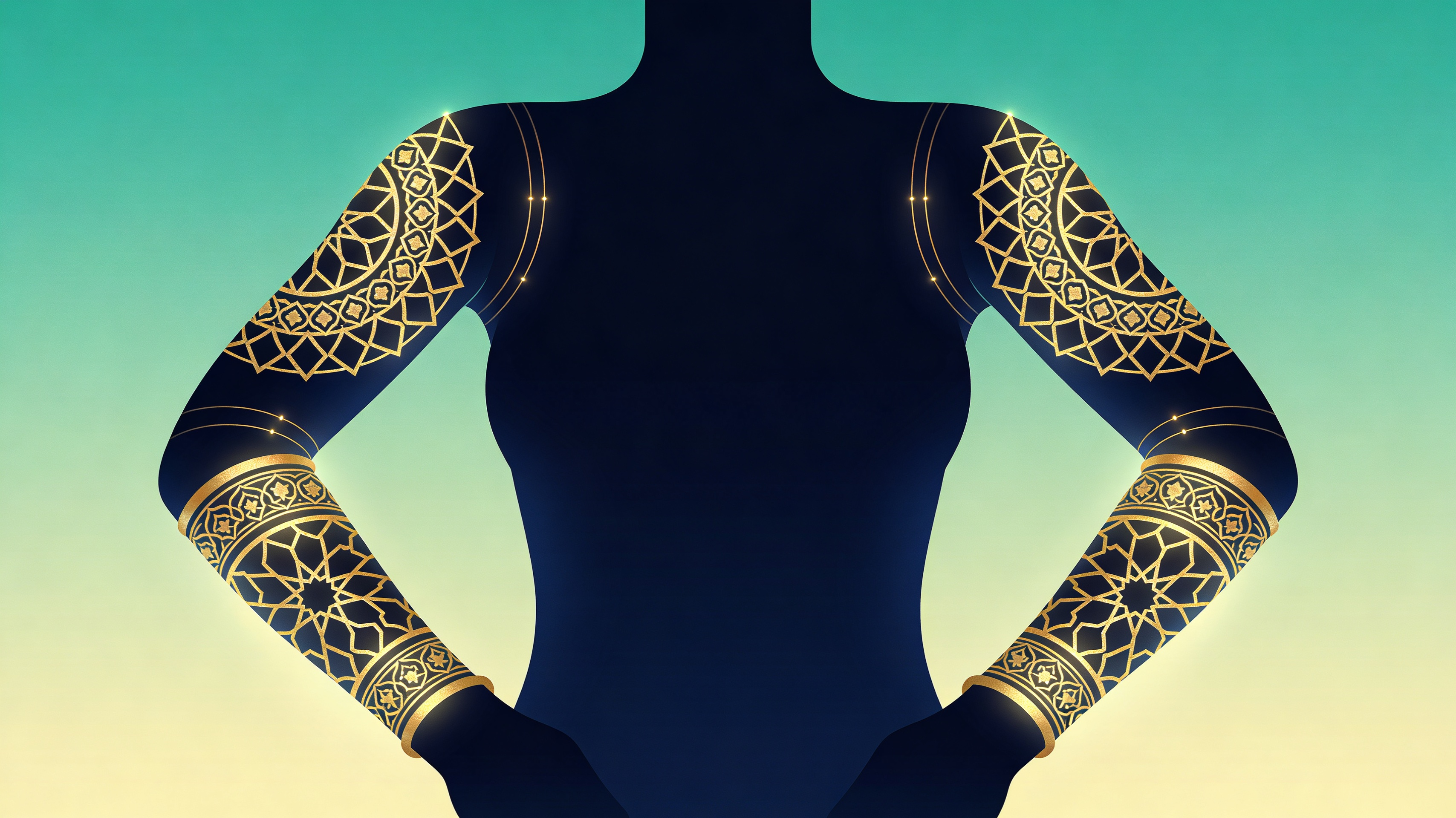 Seamless Pattern Continuity for Body Contours - Feature illustration