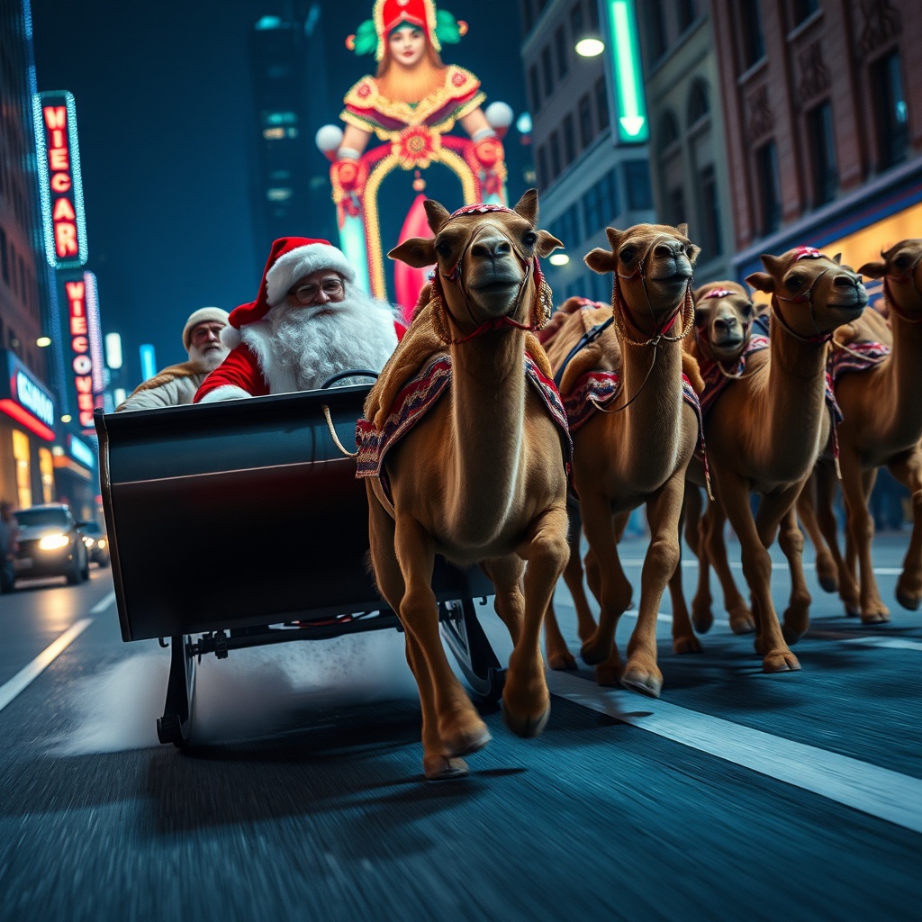 Video Sequence, Santa Artwork