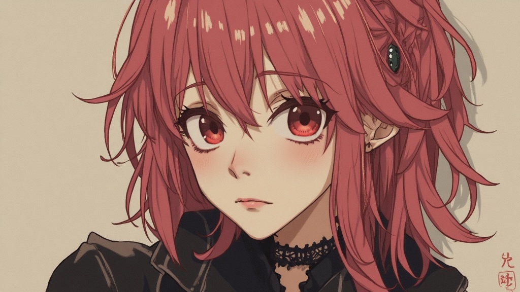 Pretty Japanese Woman, Artwork