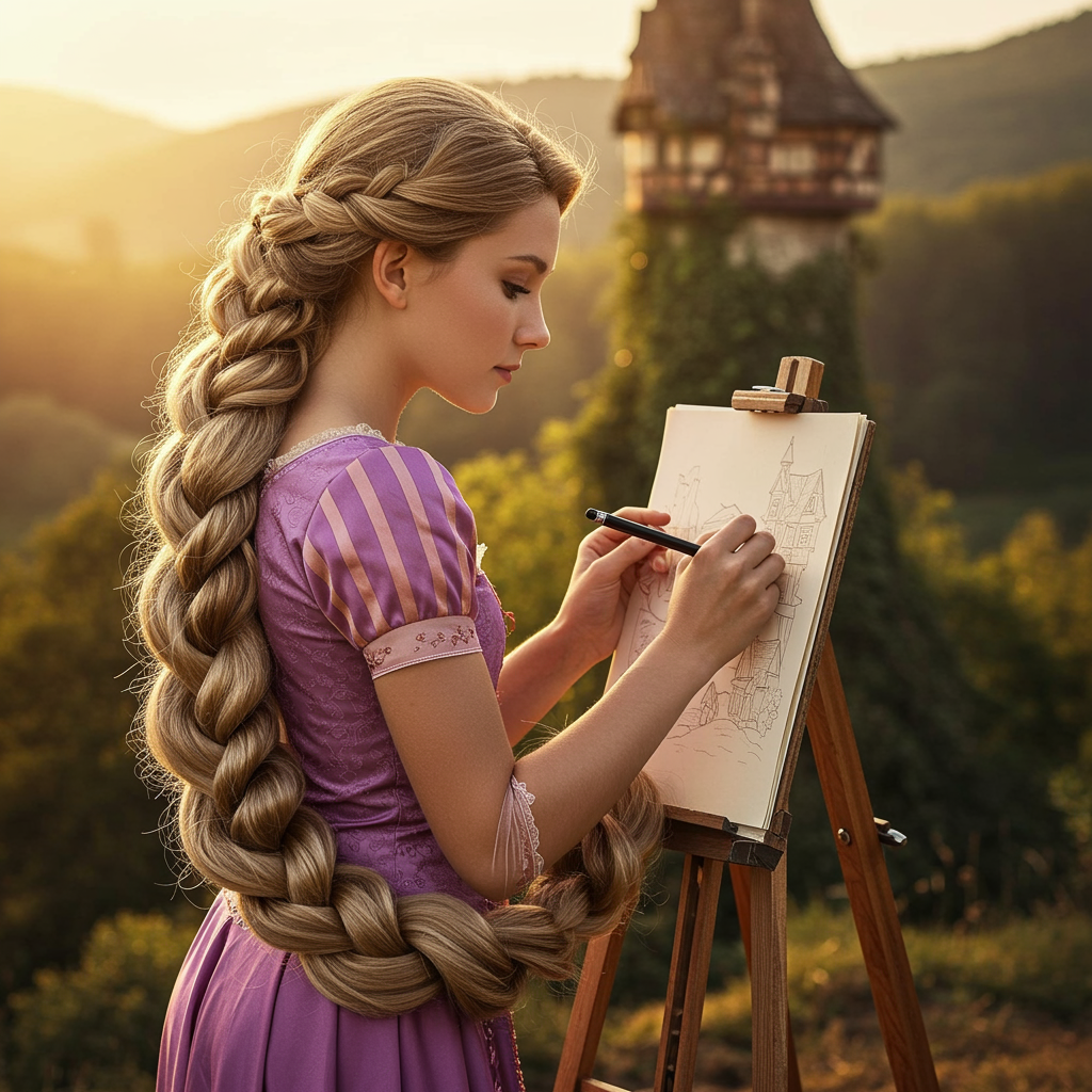 Beautiful Real-life Girl Artwork