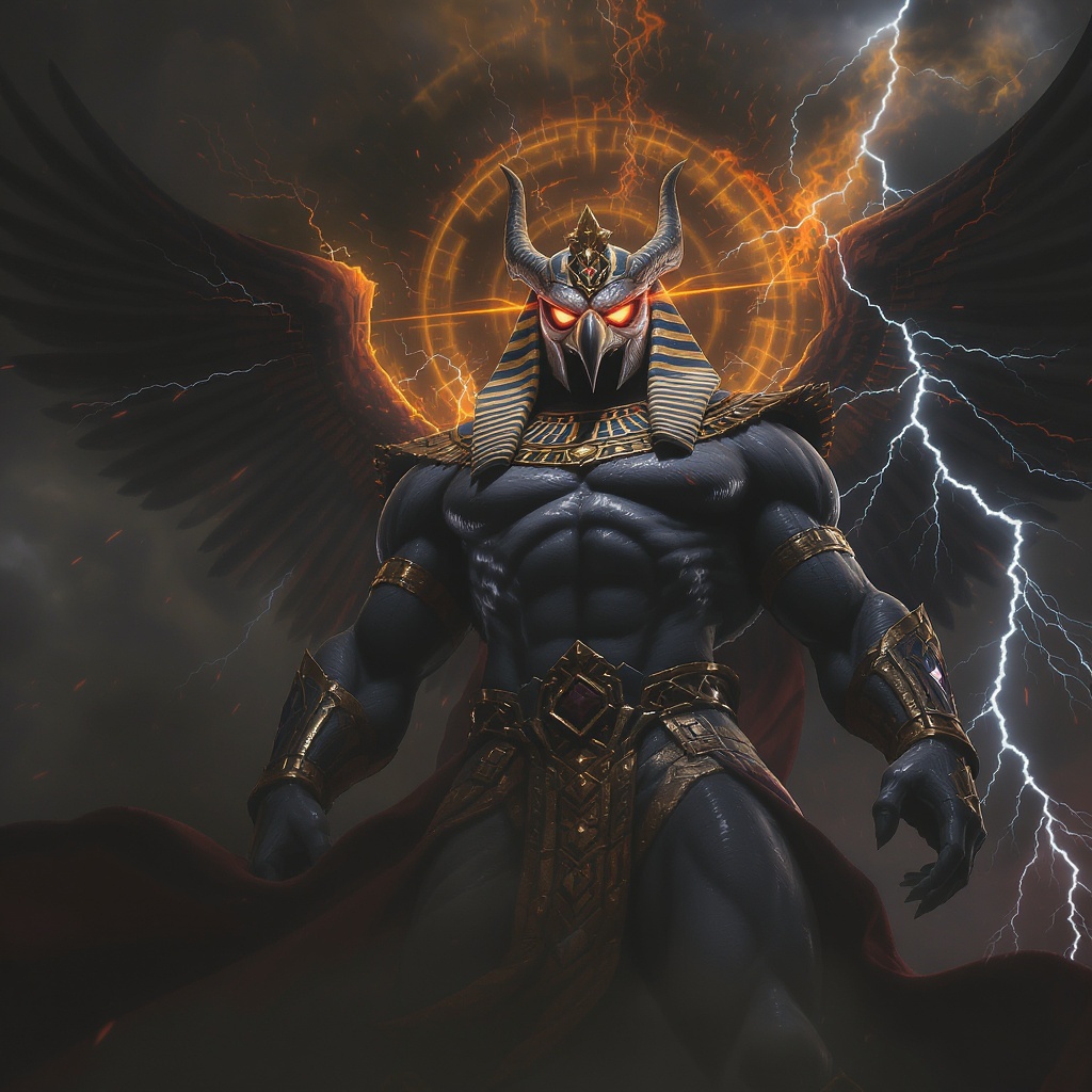 God Horus Unleashes Art