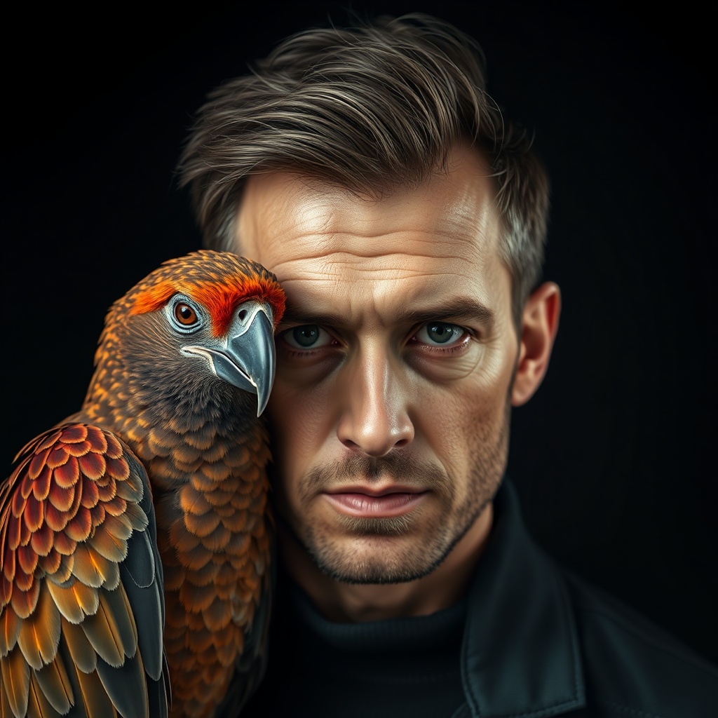 Generated Front-facing Portrait