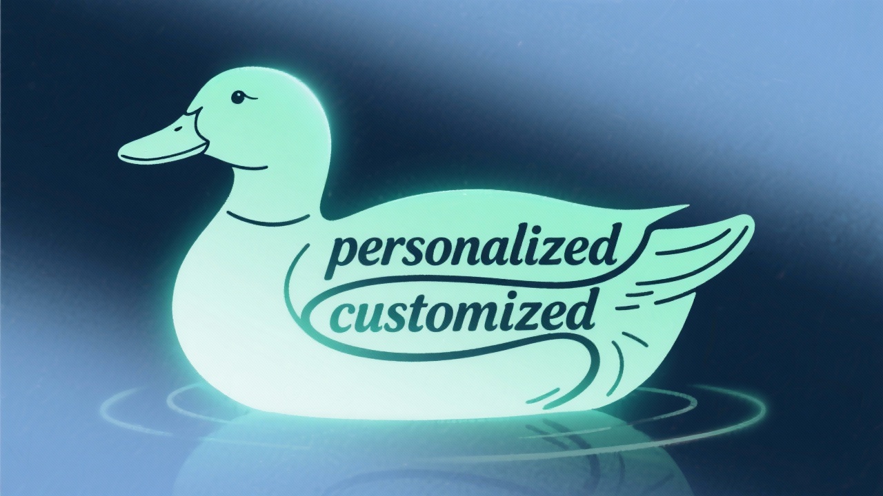 Personalized and Customized - Feature illustration