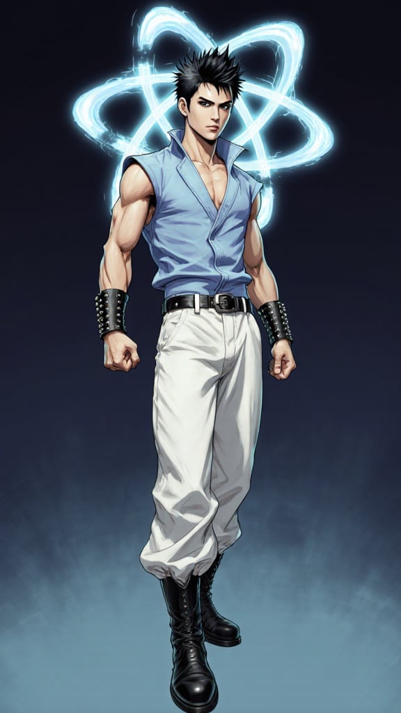 Male super-hero of Asian heritage, probably Japane