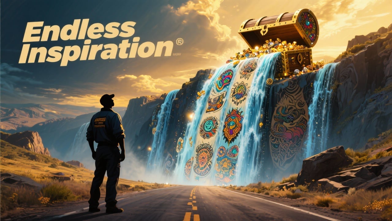 Endless Inspiration - Feature illustration