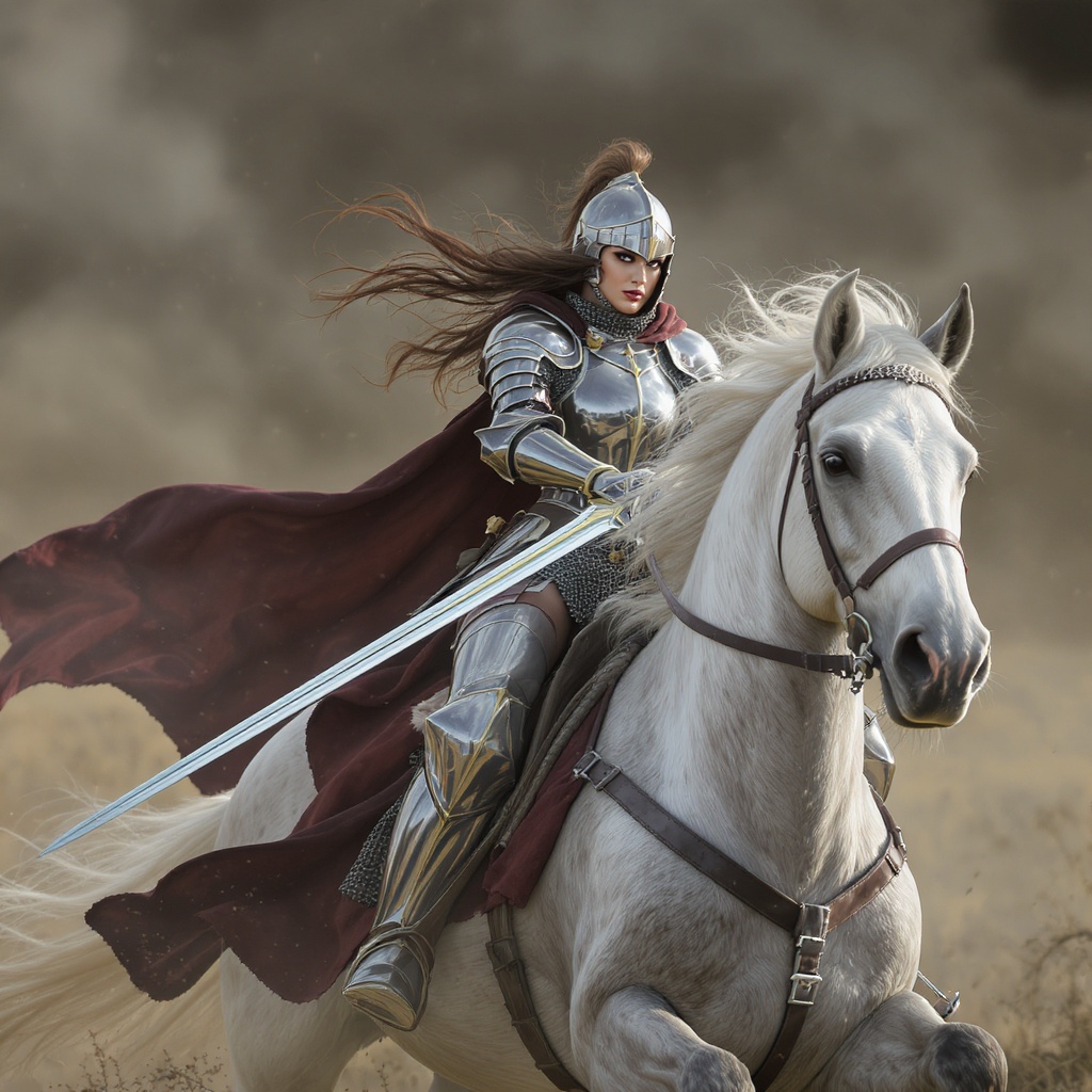 AI Medieval Female Design