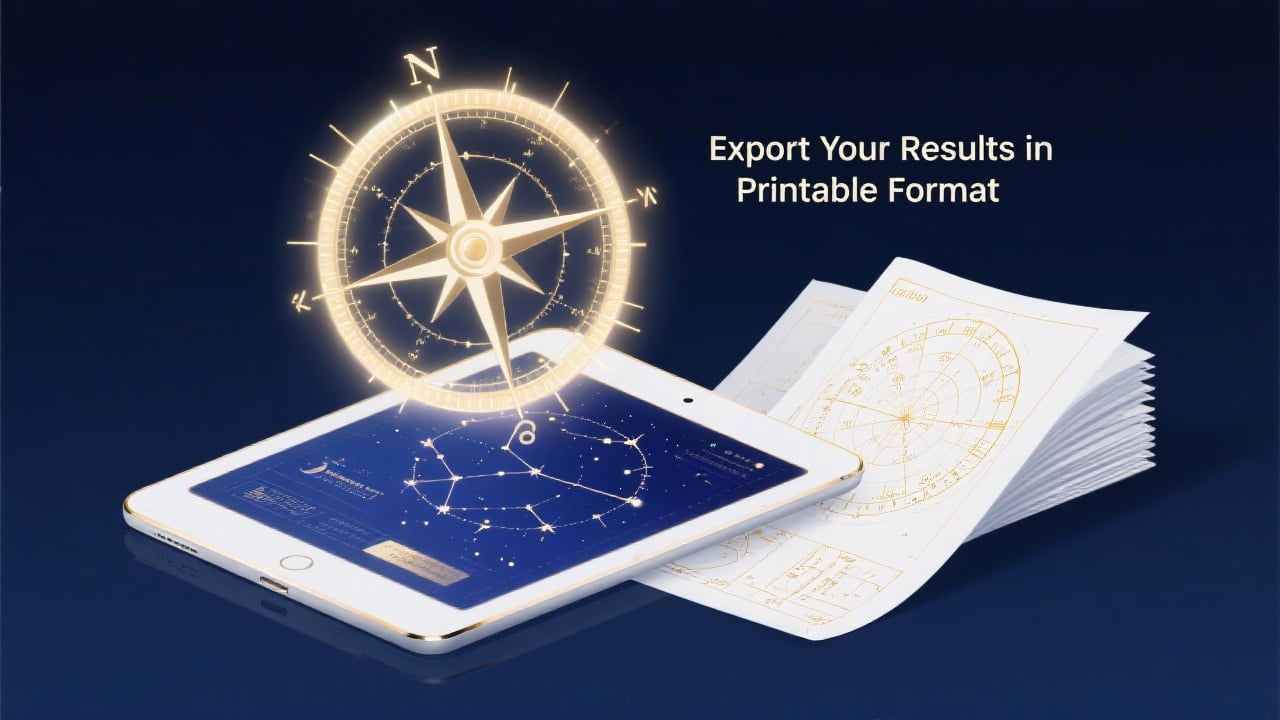 Export Your Results in Printable Format - Feature illustration