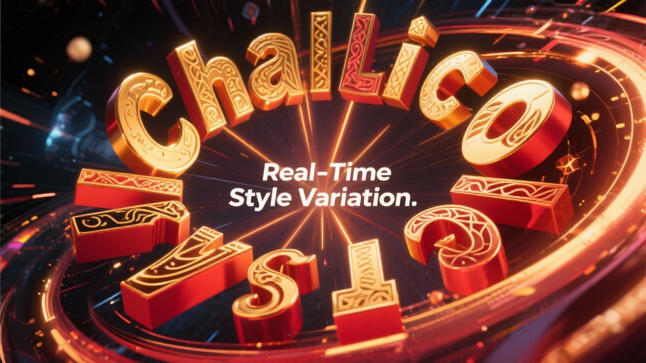 Real-Time Style Variation - Feature illustration